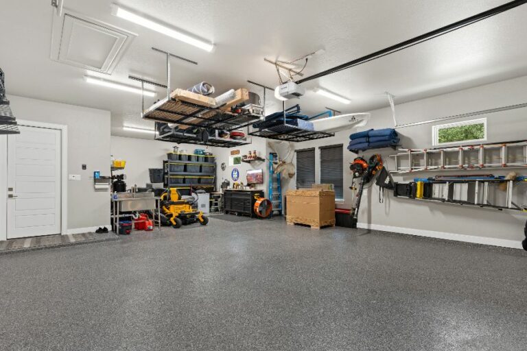 garage concrete new floor